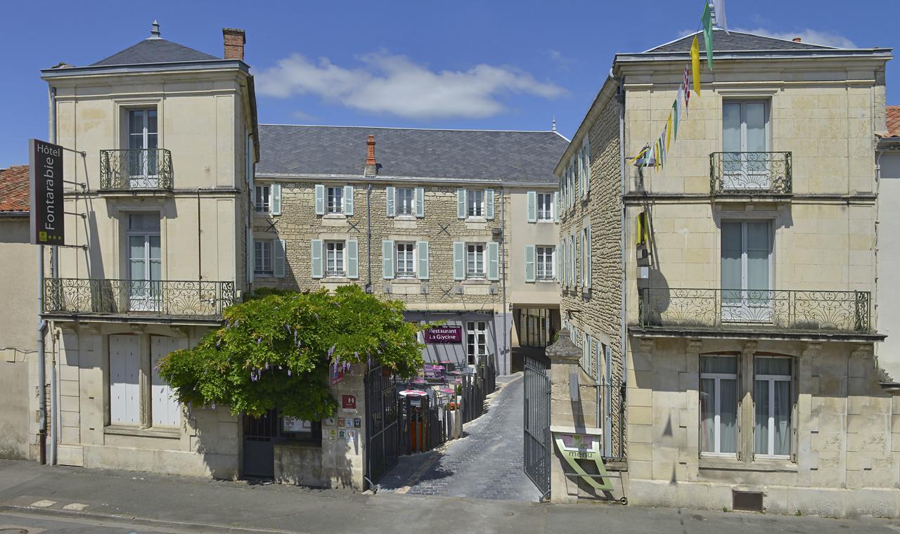 Logis Hotel-Restaurant Le Fontarabie Fontenay-le-Comte Εξωτερικό φωτογραφία